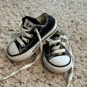 Converse Black - Infant/Toddler size 5